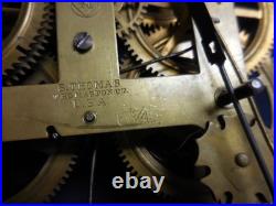 Antique Seth Thomas #16 3/4 Brass Movement 8 Day T/s