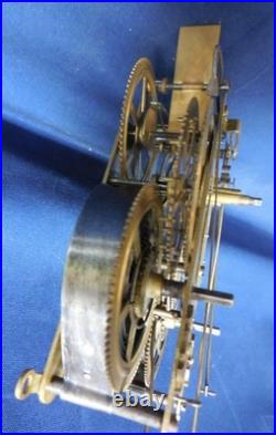 Antique Seth Thomas #16 3/4 Brass Movement 8 Day T/s