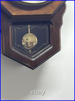 Antique Seth Thomas 1760-000 Drop Octagon Schoolhouse Regulator Clock