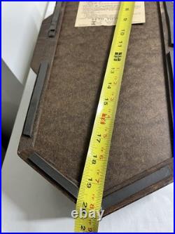 Antique Seth Thomas 1760-000 Drop Octagon Schoolhouse Regulator Clock