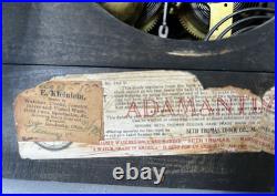 Antique Seth Thomas 1880 Adamantine Faux Marble Mantle Clock Beautiful Chime