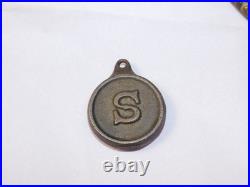 Antique Seth Thomas 1890s Adamantine Pillar Mantel Clock Rosewood