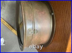 Antique Seth Thomas 1940s US Navy WWII Porthole Ships Clock Working