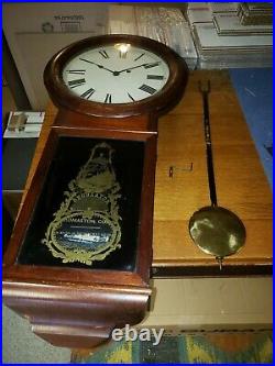Antique Seth Thomas #1 Wall Clock For Parts Or Restoration