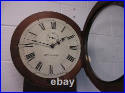 Antique Seth Thomas #2 Wall Clock Oak Wood Original Finish Collector Grade 1890