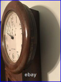 Antique Seth Thomas #2 Weight Driven Regulator Wall Clock