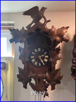 Antique Seth Thomas 30 Hour Black Forest Cuckoo Clock