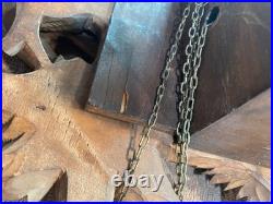 Antique Seth Thomas 30 Hour Black Forest Cuckoo Clock