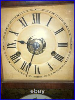 Antique Seth Thomas 30 Hour Shelf Clock 1800's Small Ogee Style WORKS