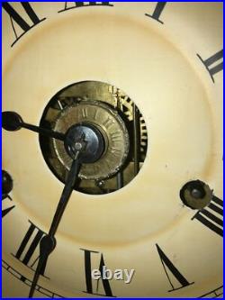 Antique Seth Thomas 30 Hour Shelf Clock 1800's Small Ogee Style WORKS