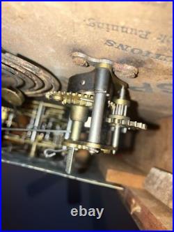 Antique Seth Thomas 30 Hour Shelf Clock 1800's Small Ogee Style WORKS