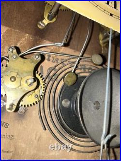 Antique Seth Thomas 30 Hour Shelf Clock 1800's Small Ogee Style WORKS