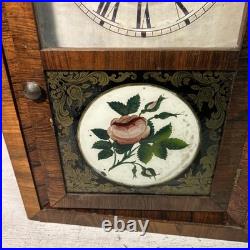 Antique Seth Thomas 30 Hour Shelf Clock 1800's Small Ogee Style Works. Key