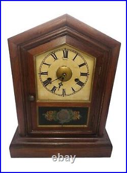 Antique Seth Thomas 30 Hour Spring Clock, Desk Mantel or Shelf Clock