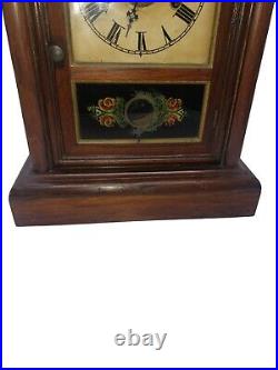 Antique Seth Thomas 30 Hour Spring Clock, Desk Mantel or Shelf Clock