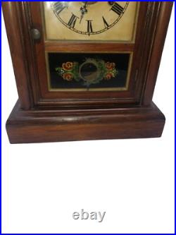 Antique Seth Thomas 30 Hour Spring Clock, Desk Mantel or Shelf Clock