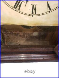 Antique Seth Thomas 30 Hour Spring Clock, Desk Mantel or Shelf Clock