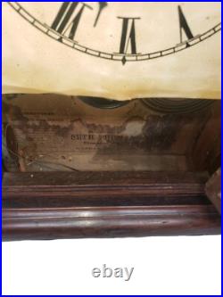 Antique Seth Thomas 30 Hour Spring Clock, Desk Mantel or Shelf Clock