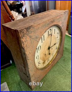 Antique Seth Thomas 30-day Railroad Station/ Office Wall Clock