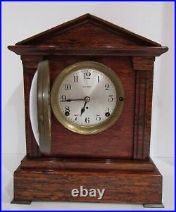 Antique Seth Thomas 4 Bell Sonora Chime Clock 8-Day