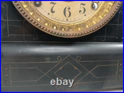 Antique Seth Thomas 6 Column Adamantine Mantle Clock Not Running