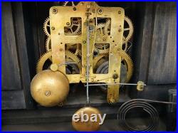 Antique Seth Thomas 6 Column Adamantine Mantle Clock Not Running
