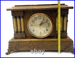 Antique Seth Thomas 6 Half Column Mantle Clock