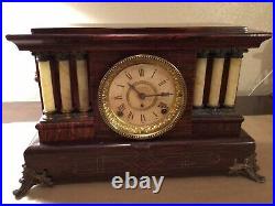 Antique Seth Thomas 6 half Column Mantle Clock