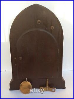 Antique Seth Thomas #72 Gothic Quarter Chime Mantel Clock, 113A Movement. Works