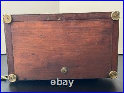Antique Seth Thomas 8 City Berkeley Style Mantle Clock Chime Gong Key Pendulum