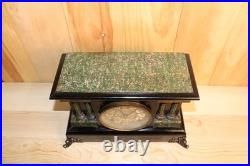 Antique Seth Thomas 8 Day Adamantine Mantle Clock Late 1800's Serviced