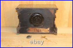 Antique Seth Thomas 8 Day Adamantine Mantle Clock Late 1800's Serviced