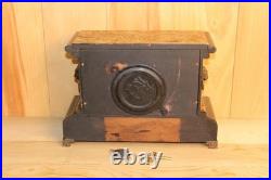 Antique Seth Thomas 8 Day Adamantine Mantle Clock Made in 1896 Serviced