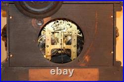 Antique Seth Thomas 8 Day Adamantine Mantle Clock Made in 1896 Serviced