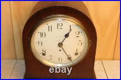 Antique Seth Thomas 8 Day Beehive Round Top Style Striking Mantle Clock