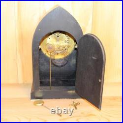 Antique Seth Thomas 8 Day Beehive Style Clock Serviced & Running
