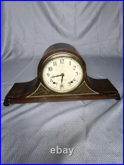 Antique Seth Thomas 8 Day Chiming Mantle Clock Working With 2 Keys #1638 Untested