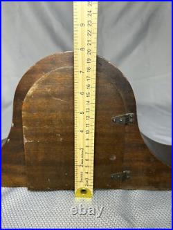 Antique Seth Thomas 8 Day Chiming Mantle Clock Working With 2 Keys #1638 Untested