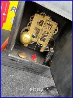 Antique Seth Thomas 8 Day City Style Mantle Clock Serviced & Running 1900