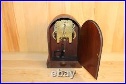 Antique Seth Thomas 8 Day Inlay Beehive Style Clock Serviced & Running