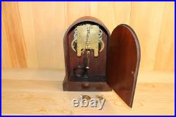 Antique Seth Thomas 8 Day Inlay Beehive Style Clock Serviced & Running