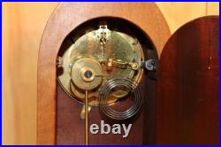 Antique Seth Thomas 8 Day Inlay Beehive Style Clock Serviced & Running