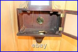 Antique Seth Thomas 8 Day Time & Strike Banjo Clock Runs