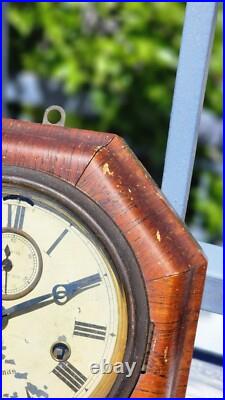 Antique Seth Thomas 8-day Lever wall clock Original