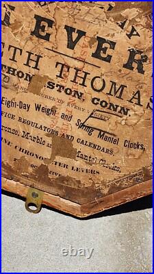 Antique Seth Thomas 8-day Lever wall clock Original