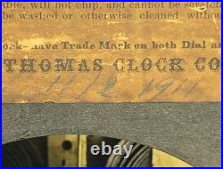 Antique Seth Thomas Adamantime No 102A Green Mareblite Wood & Brass Mantel Clock Antique Seth Thomas Adamantime No 102A Green Mareblite Wood & Brass Mantel Clock