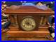 Antique_Seth_Thomas_Adamantine_4_Column_Mantle_Clock_Lions_Heads_beautiful_wood_01_da