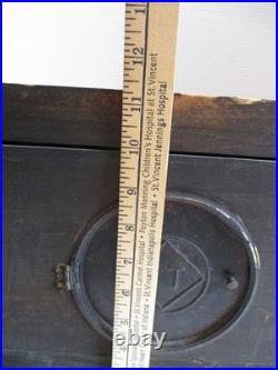 Antique Seth Thomas Adamantine 6 Column Mantle Clock Lions Head FOR PARTS/REPAIR