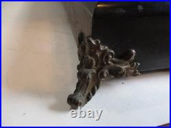 Antique Seth Thomas Adamantine 6 Column Mantle Clock Lions Head FOR PARTS/REPAIR