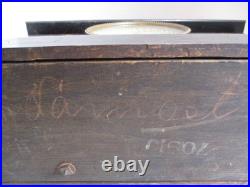 Antique Seth Thomas Adamantine 6 Column Mantle Clock Lions Head FOR PARTS/REPAIR